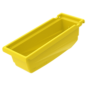 Yellow, 11-1/2" x 2-9/16" x 4-1/2" Universal Hanging Bin (16 Per Carton)