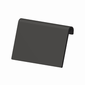 Black, 10 Degree Label Holder (Package of 24)