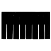Black, Short Dividers For The A33166 (Package of 6)
