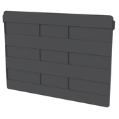 Black, Width Dividers For A30270 (Package of 6)