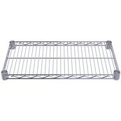 Chrome, 12" x 24" Wire Shelf