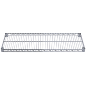 Chrome, 12" x 48" Wire Shelf