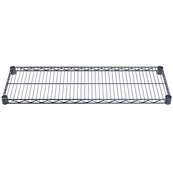 Grey Epoxy, 12" x 48" Wire Shelf