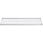 Chrome, 18" x 72" Wire Shelf
