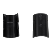 Black, Replacement Plastic Clip for Wire Shelf (Package of 4)