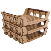 Beige, 27" x 23" x 6", Multi-Purpose Convertible Tray (Alt. M/N: C19932)