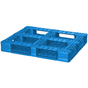 48 x 40, 4-Ways, 6 Runner, Closed Deck, Static Cap. 8800lbs, Dynamic Cap. 4400lbs, Racking Cap. 2200lbs - Virgin Material