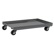 Grey, Mobile Kit For 30676 Louvered Floor Rack