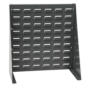 Grey, 18"W x 19"H Bench Rack