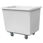 Grey, 43" x 31" x 36", 4" Corner Casters,  16 Bu. / 19 Cu. Ft., 800lb Cap., Heavy Duty Starcart