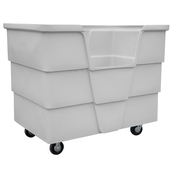 Grey, 65" x 45" x 54", 6" Corner Casters, 48 Bu. / 60 Cu. Ft., 1500lb Cap., Jumbo Starcart